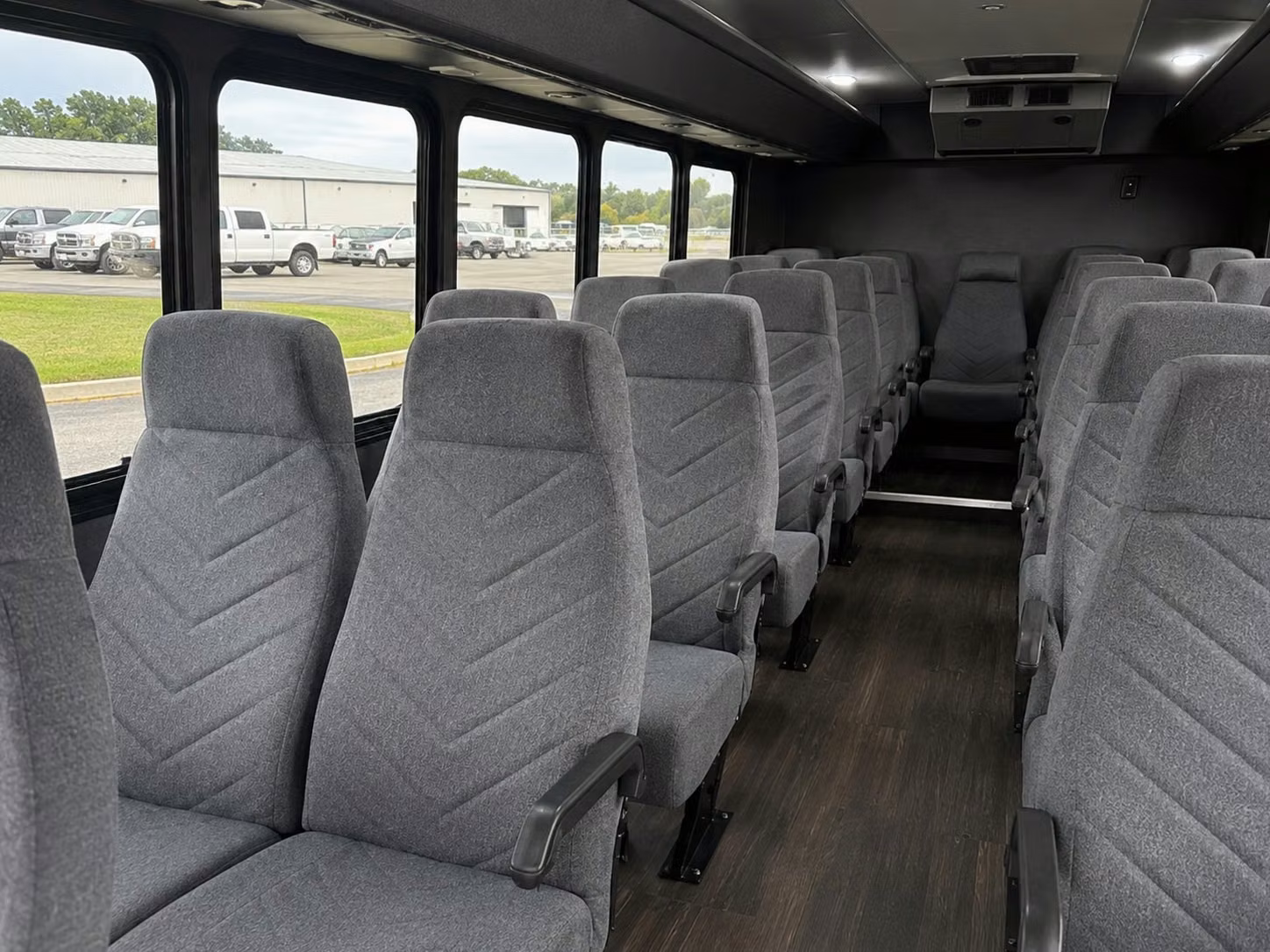 18 passenger minibus inside