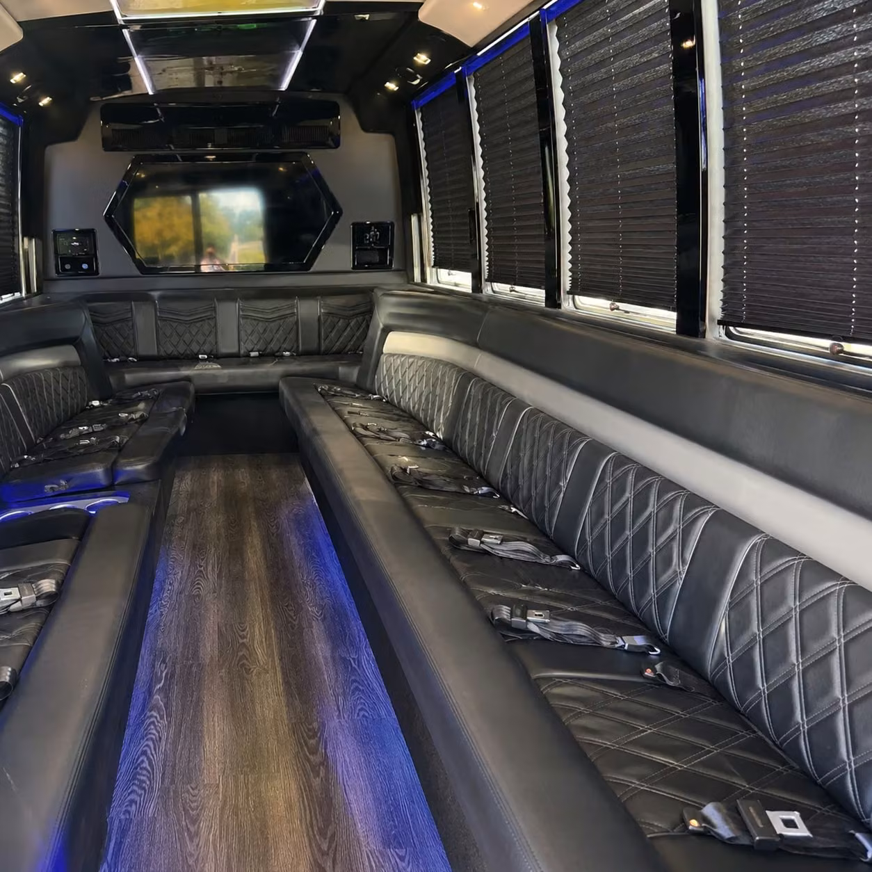 use a party bus for concerts at the national orange show events center